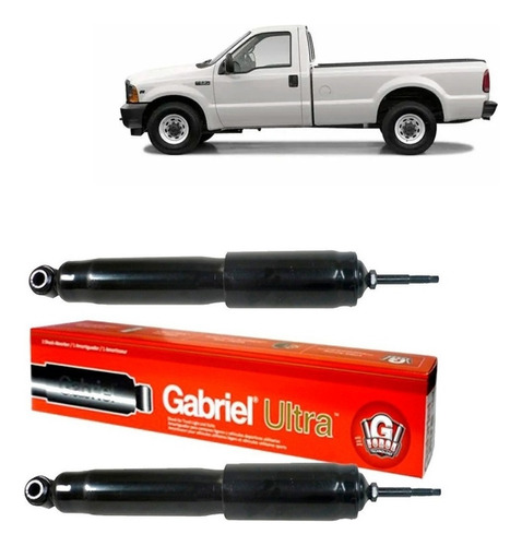 Par Amortiguadores Delanteros Para Ford F-250  1992 2005