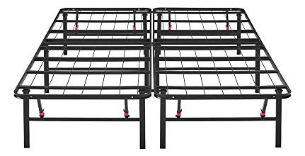 Armazon De Cama Plataforma De Metal Plegable Tamaño Queen