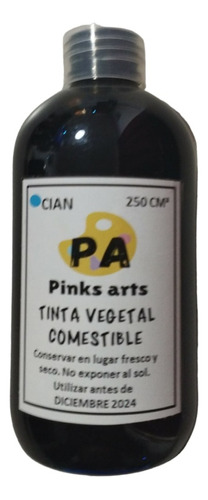 Tinta Comestible Fototorta 250 Ml Cyan