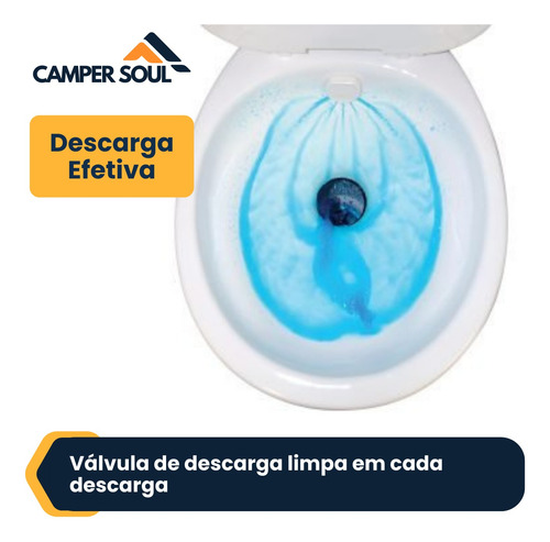 Vaso Sanitario Thetford Style Ii Alto Com Pedal Ceramica