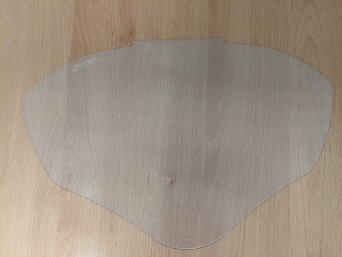 Imagen 2 de 5 de Visor Claro Antiempaño Para Prot. Facial Bionic Uvex S8550