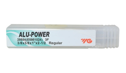 Cortador De Carburo 3/8 X 1 X 2-1/2 Pulgadas 3f Yg-1