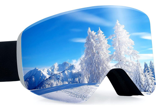 Dizokizo Gafas De Esquí Antiniebla, Protección Uv, Doble Len