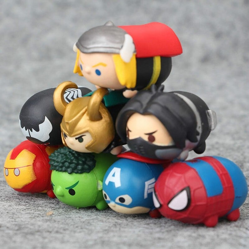 Disney Marve Los Vengadores Tsum Figura De Superhéroe Serie