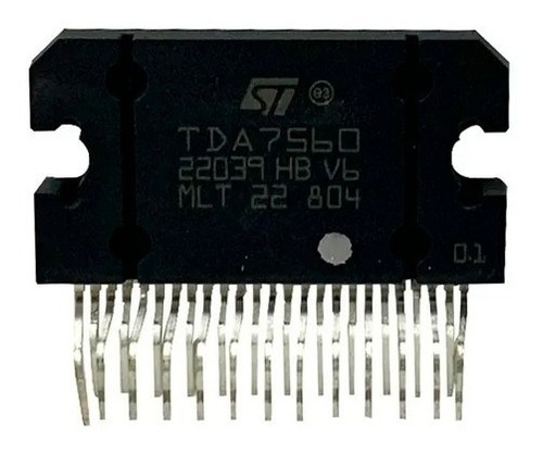 Tda7560 Integrado Tda 7560 Zip25 Amplificador De Audio Radio