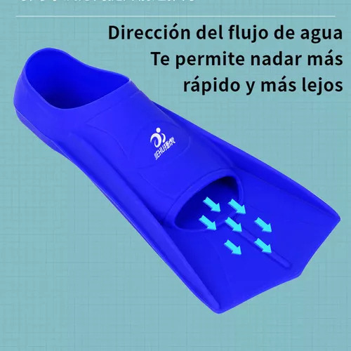 Aletas Cortas De Silicona For Nadar Y Bucear For Niñas Yn