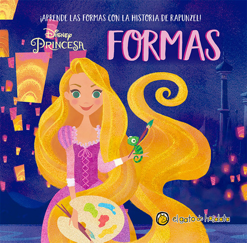 Formas - Rapunzel - Princesas Y Palabras - Gato De Hojalata