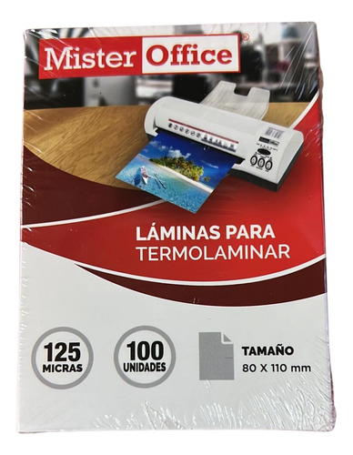 Pack 500 Micas Laminas Carnet Termolaminadora Plastificadora
