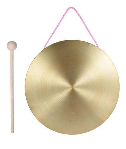 22cm Mano Gong Cymbals Latn Cobre Chapel Opera Instrumentos