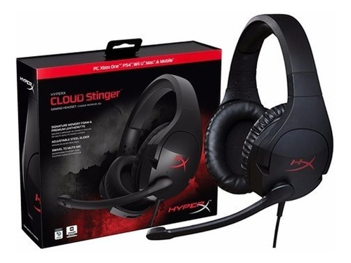 Auriculares Gamer Hyperx Cloud Stinger Microfono Ps4 Pc Xbox