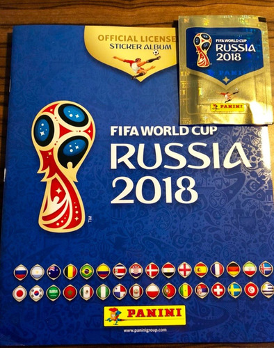 Album, Barajitas, Cajas Panini Mundial Rusia 2018