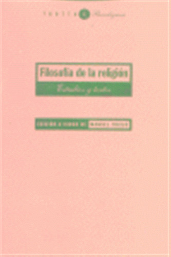 Filosofia De La Religion - Fraijo,manuel