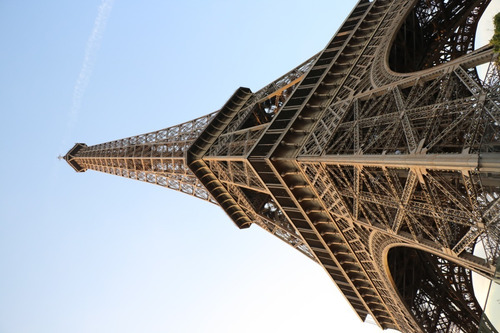 Foto Ampliada De 20x32 En Papel Metalizado Torre Eiffel 1