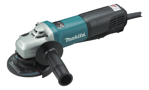 Esmeril Angular De 4.1/2 Makita 1.400w Sjs Ii Hm 9564pcv Color Verde Frecuencia 50 Hz / 60 Hz