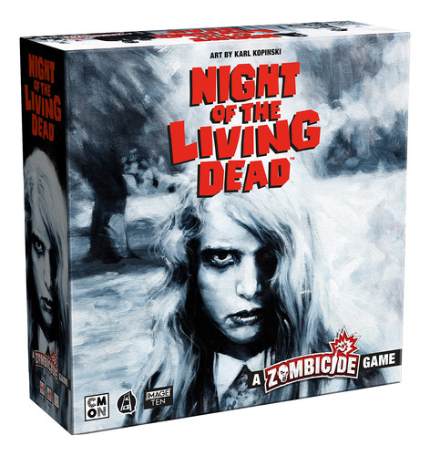 Zombicide Night Of The Living Dead - Juego De Mesa De Estra.