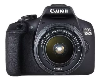 Camara Canon Eos 2000d Dslr Color Negro