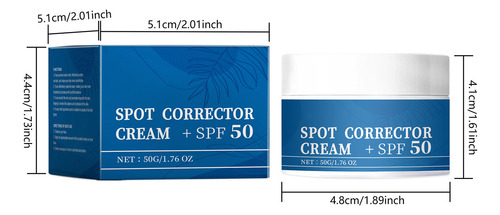 Crema Correctora De Manchas Uv, Crema Facial, Hidratante Y C