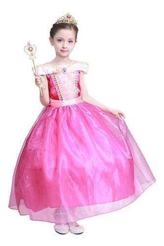 Vestido Talla 110 2 3 Años Para Niña De Princesa Aurora