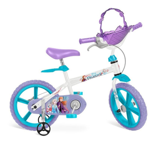 Bicicleta Infantil Frozen 2 Aro 14 3099 - Bandeirante