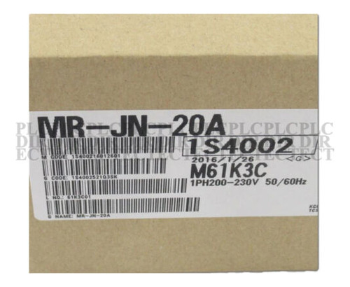 New Mitsubishi Mr-jn-20a Mrjn20a Servo Driver Ccf