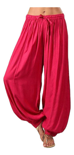 Pantalon Vestir Casual Negocio Para Mujer Talla Color Solido