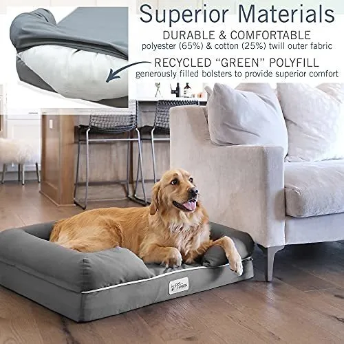 Petfusion cama de espuma viscoelástica para perros sale