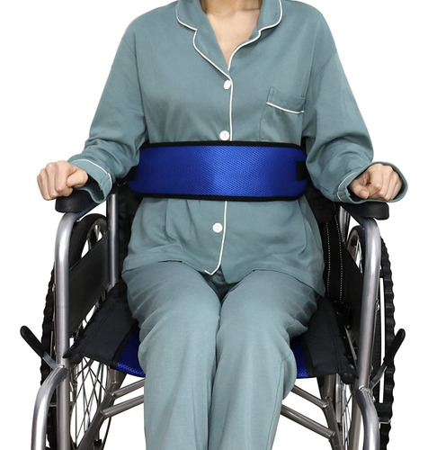 // Cinturón Seguridad Para Silla Ruedas Correas Sujeción