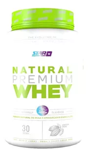 Natural Premium Whey Protein 2 Lb Star Nutrition Apto Vegetariano Sabor Cacao