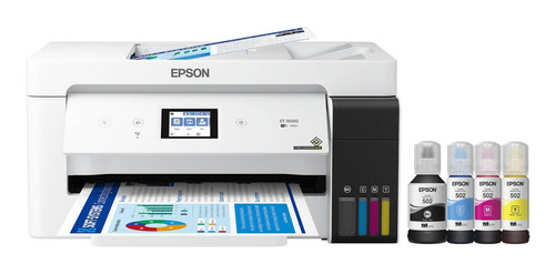 Imagen 2 de 2 de Impresora a color multifunción Epson EcoTank ET-15000 con wifi blanca 100V/240V