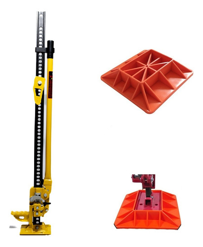 Macaco Hi Lift + Base 3 T 60 Polegadas 1,52m 4x4 Troller