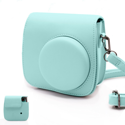 Estuche Para Camara Fujifilm Instax Mini 9 8 Cuero