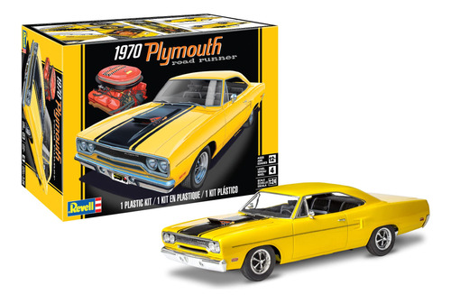 Revell 14531 '70 Plymouth Road Runner 1:24 Escala 77 Piezas