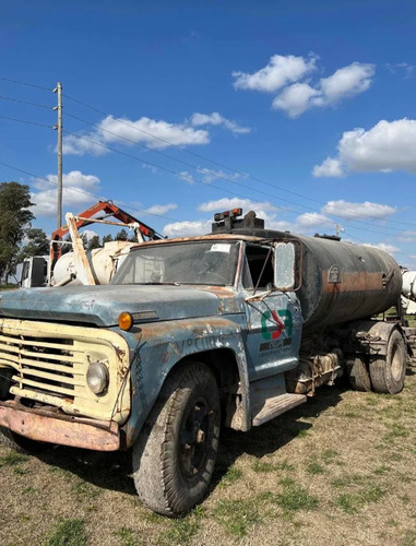 Camión Ford 600 C/motor Deutz 6 Y Regador Caldera C/perkins