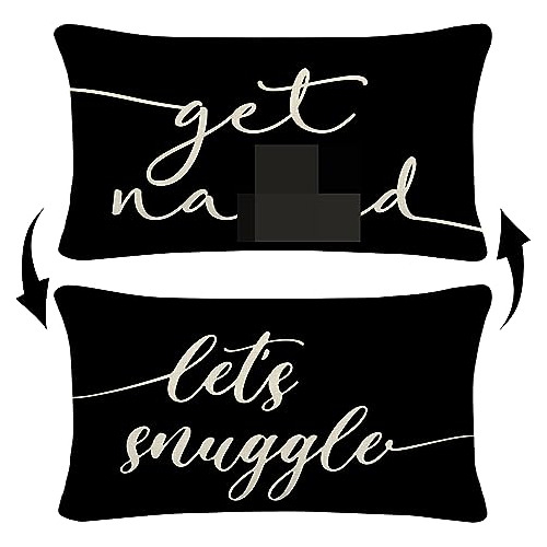 Funda De Almohada Decorativa Reversible  Let's Snuggle ...