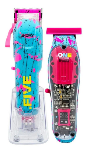 B-way Maquina Cortadora De Pelo Five + Trimmer Patillera One