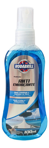 Anti Embaçante Limpa E Desembaça Vidros 100ml