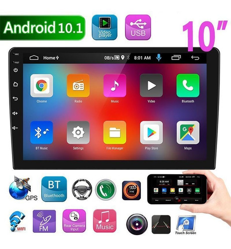 Radio Android Androide 10p Toyota Fj Cruiser