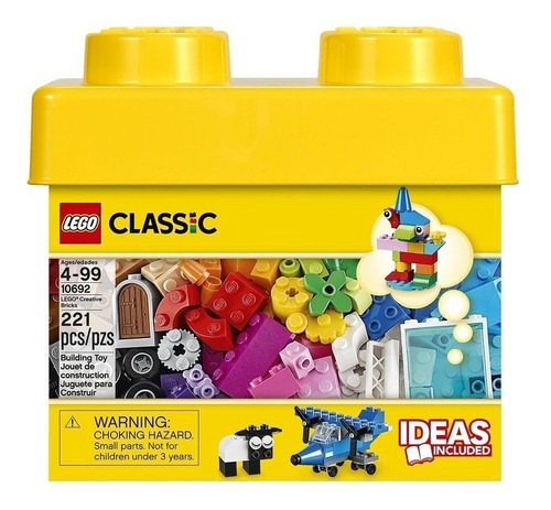 Lego Classic Caja Pequeña De 221 Fichas 10692 