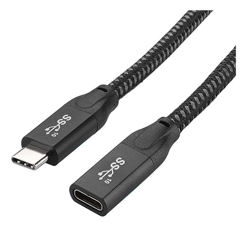 Cable De Extensión Usb-c 3.1 Gen2 De 20 Gbps Pd100w Quick Ch