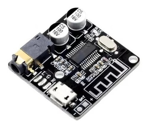 Placa Tarjeta Bluetooth 5,0 Modulo Receptor Estéreo 5v 