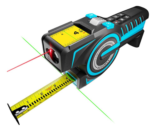 Cinta Métrica Acegmet Dtx10 Digital, 3 En 1, Automatica