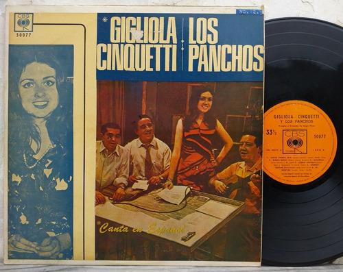 Los Panchos Gigliola Cinquetti - Lp Bolivia Año 1968 Boleros