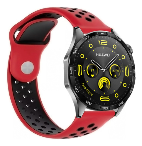 Correa Deportiva Transpirable Para Huawei Watch Gt 4 46mm