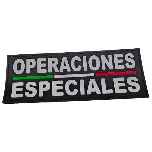  Parches Pvc Insignia Chaleco Operaciónes Especial 