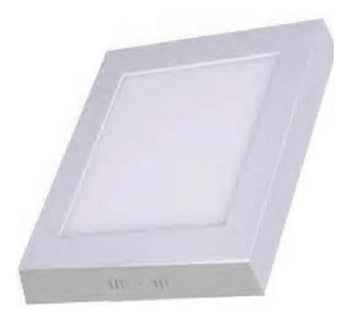 Luminaria Led Plafon Ecolume Externo Quadrado 12w 6000k 210