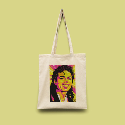 Tote Bag (bolsa Ecológica), Michael Jackson Colores