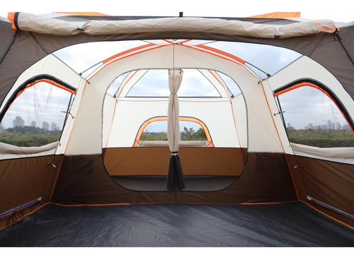 Carpa Instant Familiar Amplia Para 8-12 Personas Double Capa