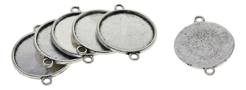 100 Pieces Tibetan Round Blank Bezel 18mm 20mm Cabochon Base
