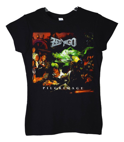 Polera Mujer Zed Yago Pilgrimage Metal Abominatron