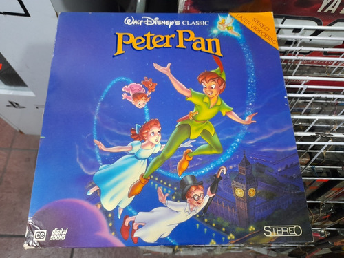 Laser Disc Peter Pan En Formato Laser Disc